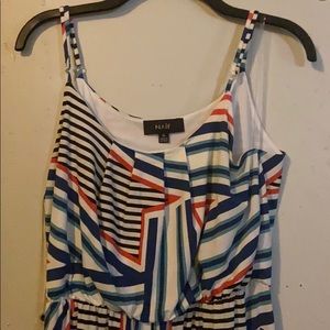 maxi dress- stripped